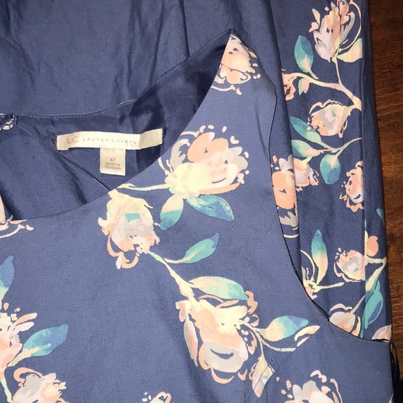 LC Lauren Conrad Floral Fit & Flare Dress Sundress - Picture 6 of 8